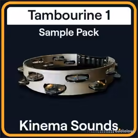 Kinema Sounds Tambourine 1 Classic Tambourine [WAV]