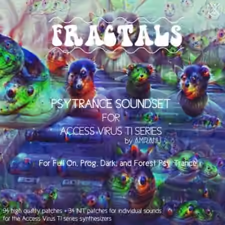 Kulshan Studios Fractals Psytrance Soundset for Access Virus TI Series [Synth Presets]