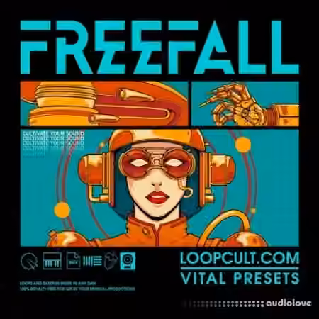 Loop Cult Freefall Vital Preset Pack [WAV, Synth Presets]