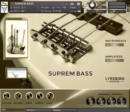 Lyrebird Sounds Suprem Bass [KONTAKT]