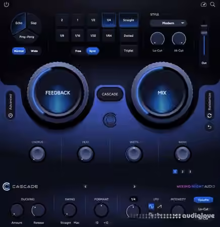 Mixing Night Audio Cascade v1.0.0 [WiN]