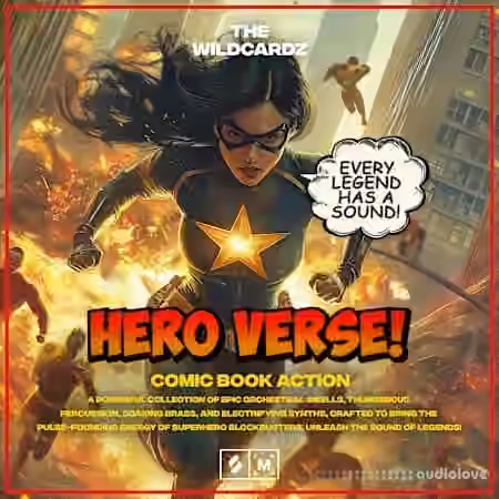 Montage By Splice Hero Verse: Comic Book Action [WAV]