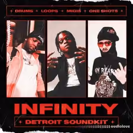 Moodf1x Detroit Drum Kit Infinity [Bundle] [WAV, MiDi, Synth Presets]
