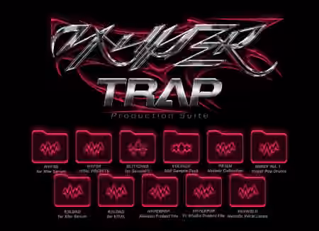Moonboy Hyper Trap Production Suite [WAV, MiDi, Synth Presets, DAW Templates]
