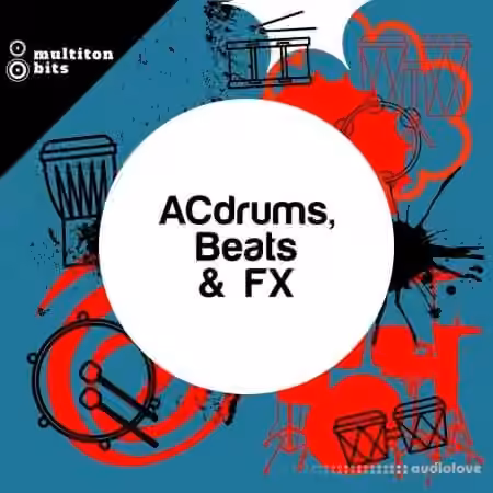 Multiton Bits ACdrums, Beats and FX [WAV]