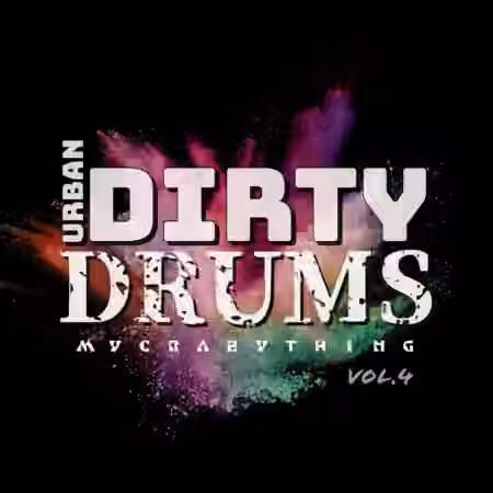 Mycrazything records Urban Dirty Drums Vol.4 [WAV]