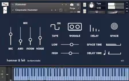 Nami Audio Hammer and Felt v1.1 [KONTAKT]