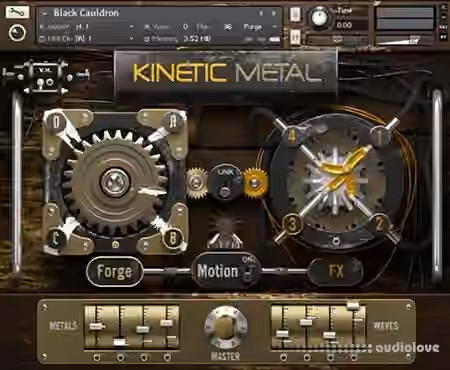 Native Instruments KINETIC METAL v1.1 [KONTAKT]