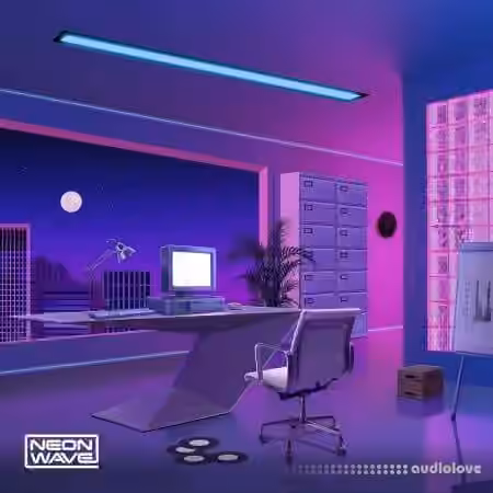 Neon Wave Night Lights Retro City Pop [WAV, MiDi]