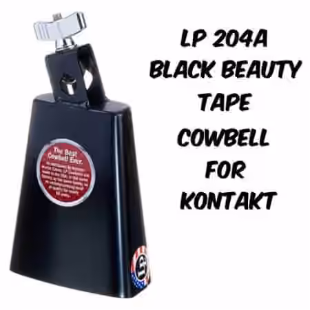 PastToFutureReverbs LP 204A Black Beauty Tape Cowbell For Kontakt! [KONTAKT]