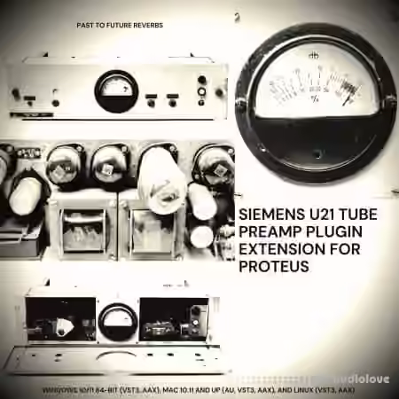 PastToFutureReverbs Siemens U21 Tube Preamp Plugin Extension