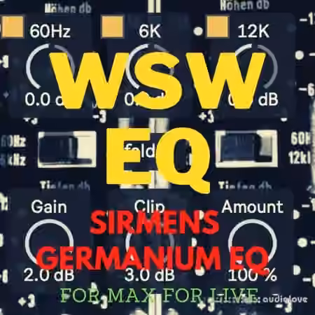 PastToFutureReverbs WSW sIRmens Germanium EQ Plug-In ! [Max for Live]