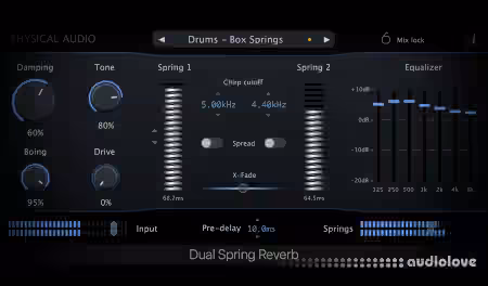 Physical Audio Dual Spring Reverb v3.1.10 [WiN]