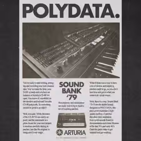 Polydata Arturia CS-80 V4 Sound Bank '79 [Synth Presets]