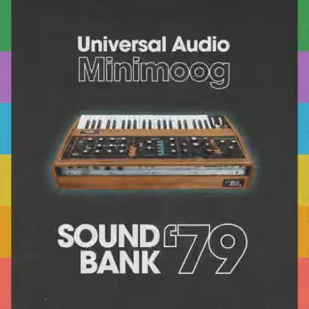 Polydata Universal Audio Minimoog Sound Bank '79 UA Minimoog Patches [Synth Presets]