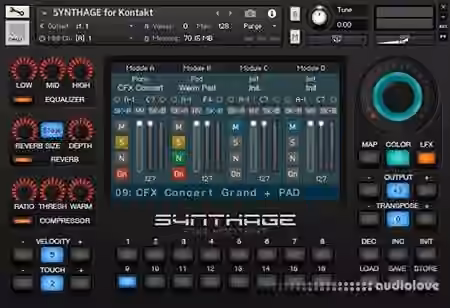 Pre-venda Synthage v1.1 [KONTAKT]