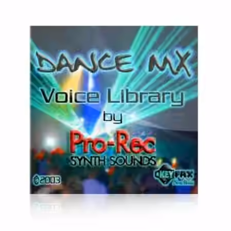 Pro-Rec Dance MX Voice Bank for Yamaha Classic / Motif ES W2A W3A