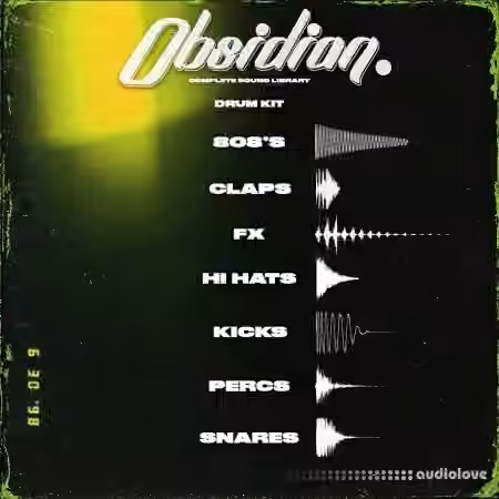 ProdbyJack Obsidian Drum Kit [WAV]