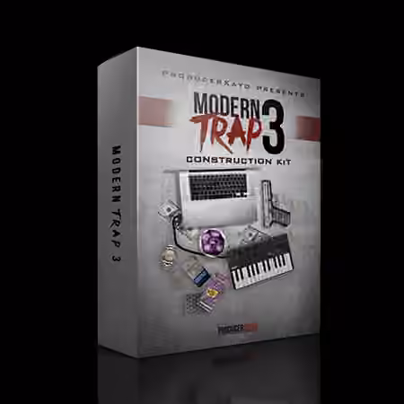 Producer Grind The "Modern Trap" Construction Kit Part 3 [WAV, MiDi]