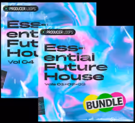 Producer Loops Essential Future House Volume 1-4 [WAV, MiDi]