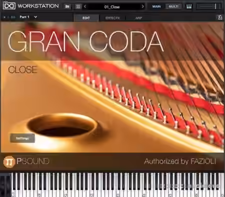 PSound Grand Coda for UVI Workstation (incl. R2RUVI file) [Falcon]