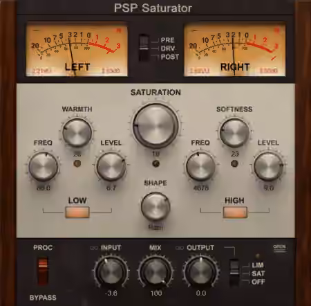 PSPaudioware PSP Saturator v1.1.3 [WiN]