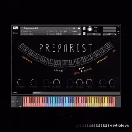 Pssst Instruments Preparist: Piano Percussion [KONTAKT]
