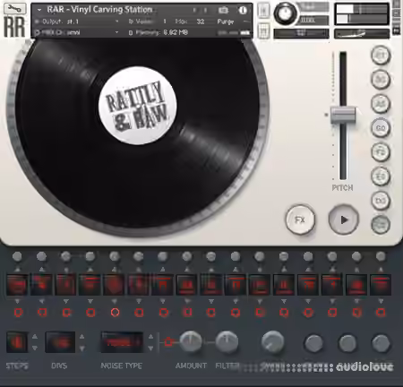 Rattly And Raw The Vinyl Carving Station [KONTAKT]