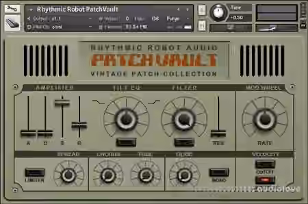 Rhythmic Robot Audio PatchVault Poly6 Factory Set B [KONTAKT]