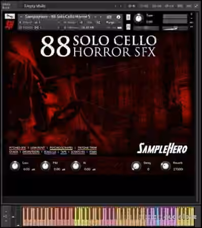 SampleHero 88 Solo Cello Horror SFX [KONTAKT]