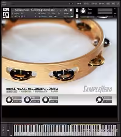 SampleHero Recording Combo Tambourine [KONTAKT]