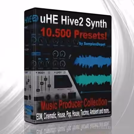 Samples Depot 10.500 u-he HIVE2 [Synth Presets]