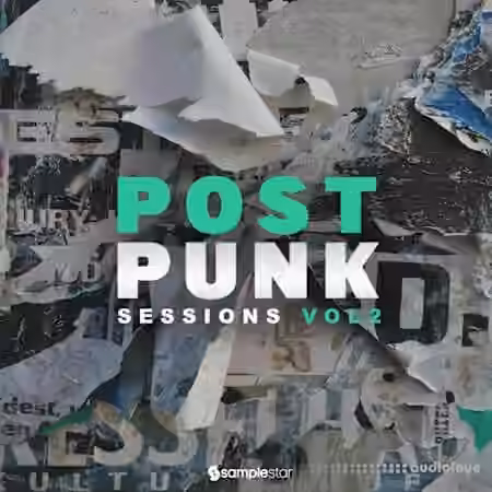 Samplestar Post Punk Sessions Vol 2 [WAV]