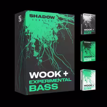 Shadow Samples Wook + Experimental Bass The Complete Bundle [WAV, Synth Presets, DAW Templates]