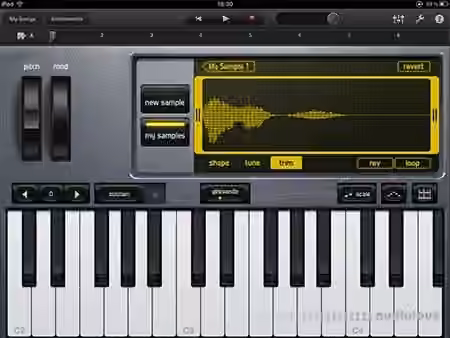 SkillShare Mobile Studio Magic Garageband for iPad Instrument focus Sampler [TUTORiAL]