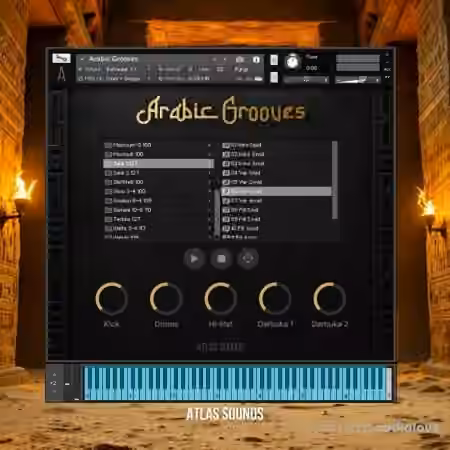 Sonic Market Arabic Grooves Audio Loops [WAV]