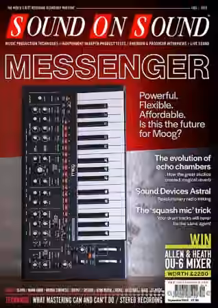 Sound On Sound UK/USA September 2025