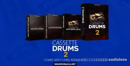 SoundOracle Sound Kits Cassette Drums 2 + Bonus [WAV, MiDi]