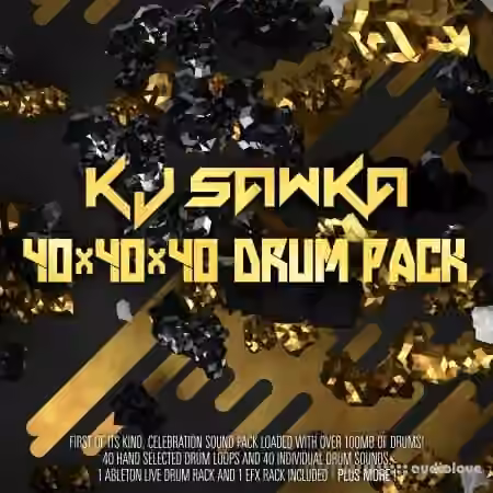 Splice Sounds KJ Sawka 40x40x40 Drum Pack [WAV, AiFF]