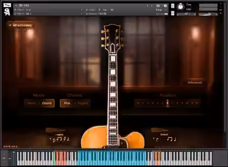 Straight Ahead Samples JB-145: Archtop Guitar v1.4 [KONTAKT]