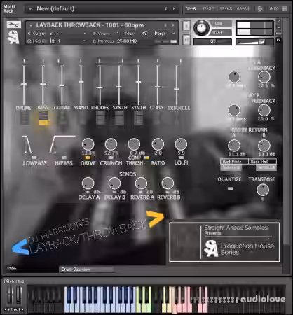 Straight Ahead Samples Layback Throwback [MULTiFORMAT]
