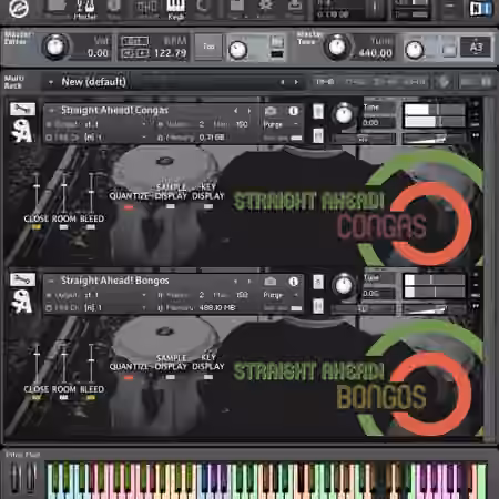 Straight Ahead Samples SA! Bongos and Congas [KONTAKT]