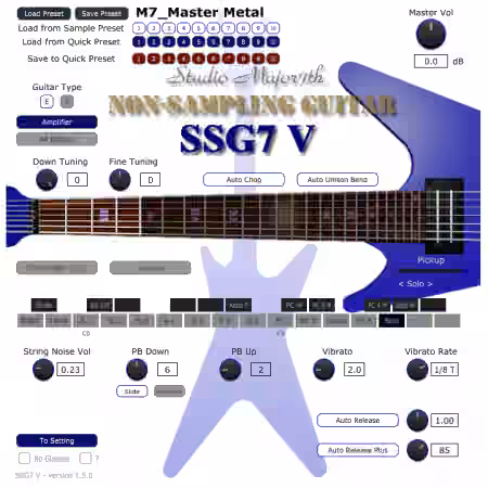 Studio Major7th SSG7 V v1.5.0 [WiN]