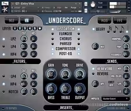 StudioWeapon Underscore v1.5 [KONTAKT]