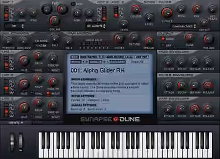 Synapse Audio Dune v1.4.0 WORKING / v1.4.0 R2 [WiN, MacOSX]