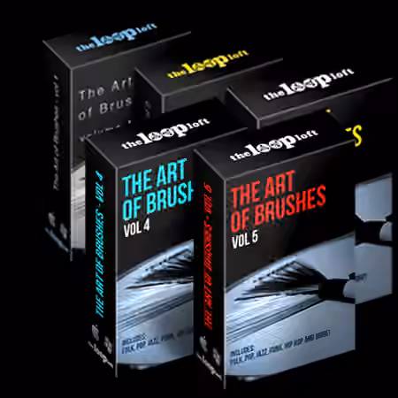 The Loop Loft Bundle of Brushes [WAV, AiFF, REX, Stylus RMX, ReFill]
