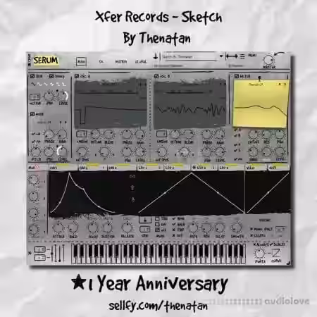 Thenatan Xfer Serum Skin Sketch