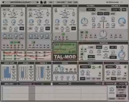 Togu Audio Line TAL-Mod v1.9.6 [WiN, MacOSX]