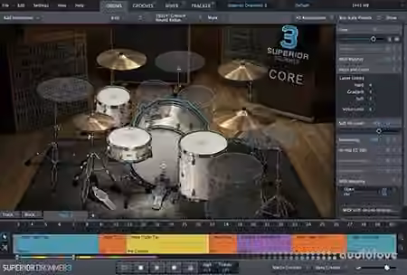Toontrack Superior Drummer 3 SDX Factory Content [Superior Drummer]
