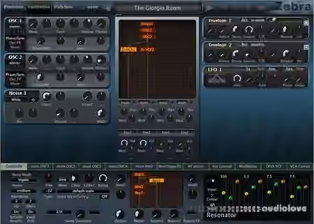 u-he The Dark Zebra [Synth Presets]